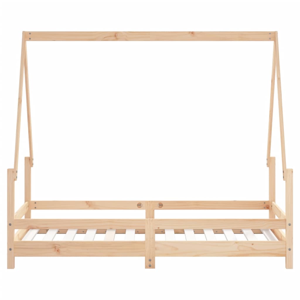 Cadre de lit pour enfant 80x160 cm bois de pin massif - XIOS