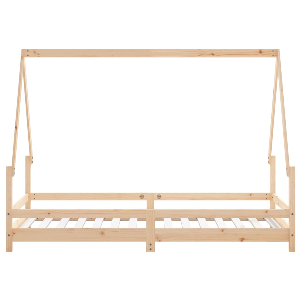 Cadre de lit pour enfant 90x190 cm Bois de pin massif - XIOS