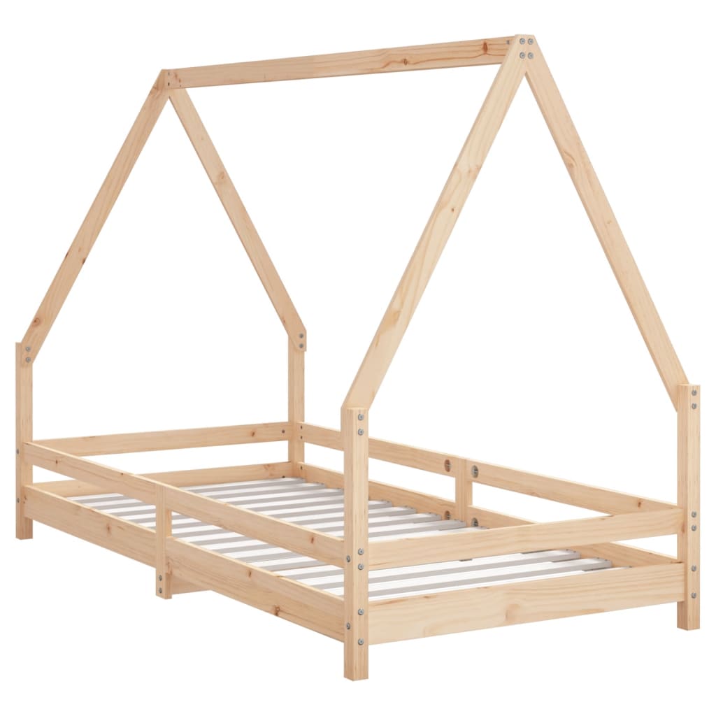 Cadre de lit pour enfant 90x190 cm Bois de pin massif - XIOS