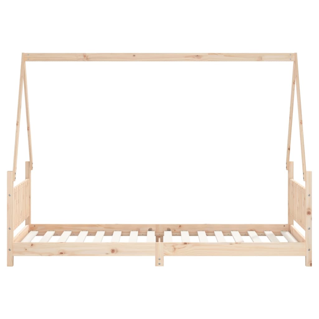 Cadre de lit pour enfants 80x200 cm bois de pin massif - XIOS