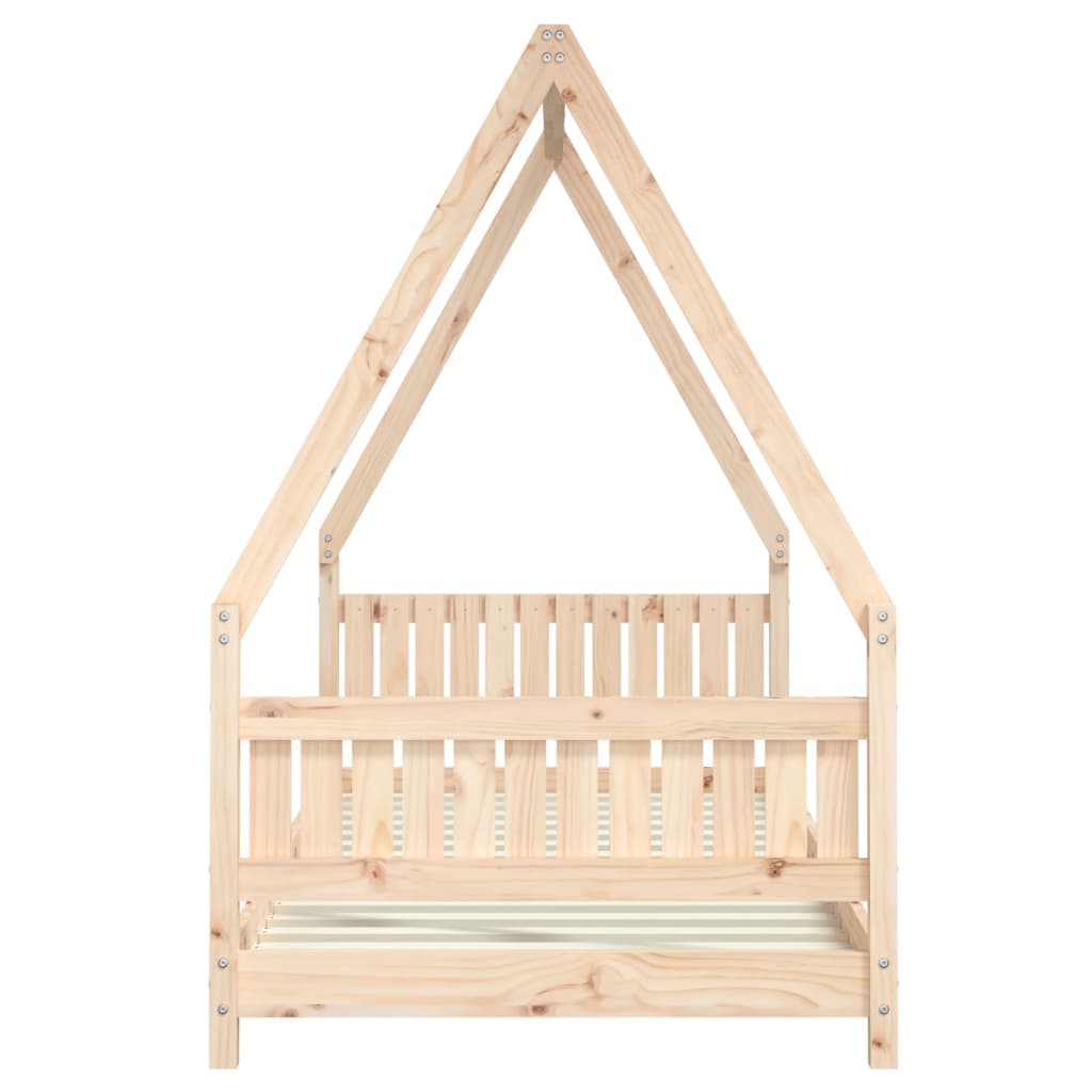 Cadre de lit pour enfants 90x200 cm bois de pin massif - XIOS