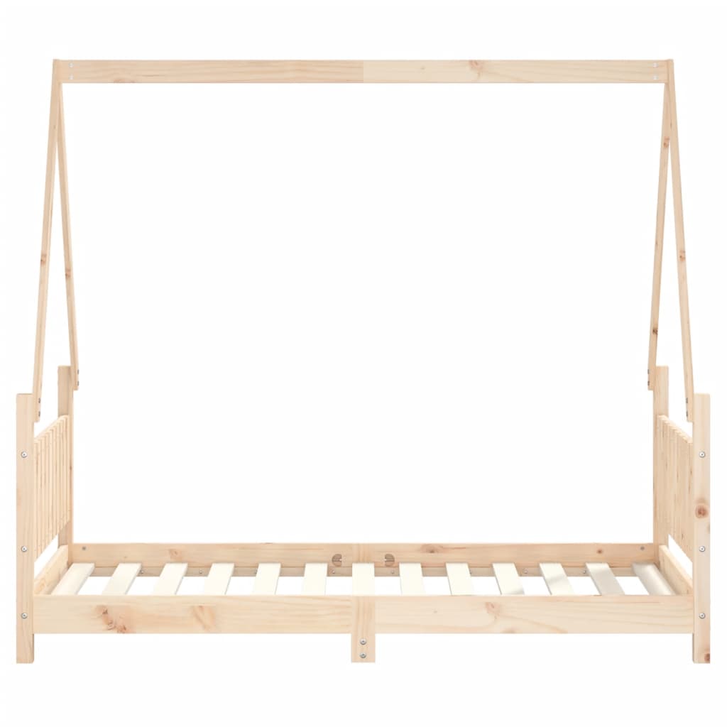 Cadre de lit pour enfant 80x160 cm bois de pin massif - XIOS
