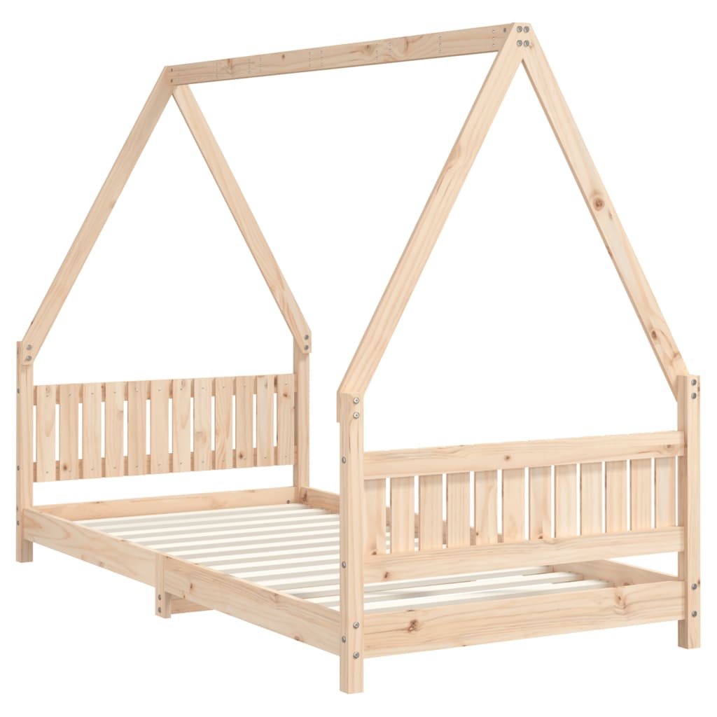 Cadre de lit pour enfant 90x190 cm Bois de pin massif - XIOS