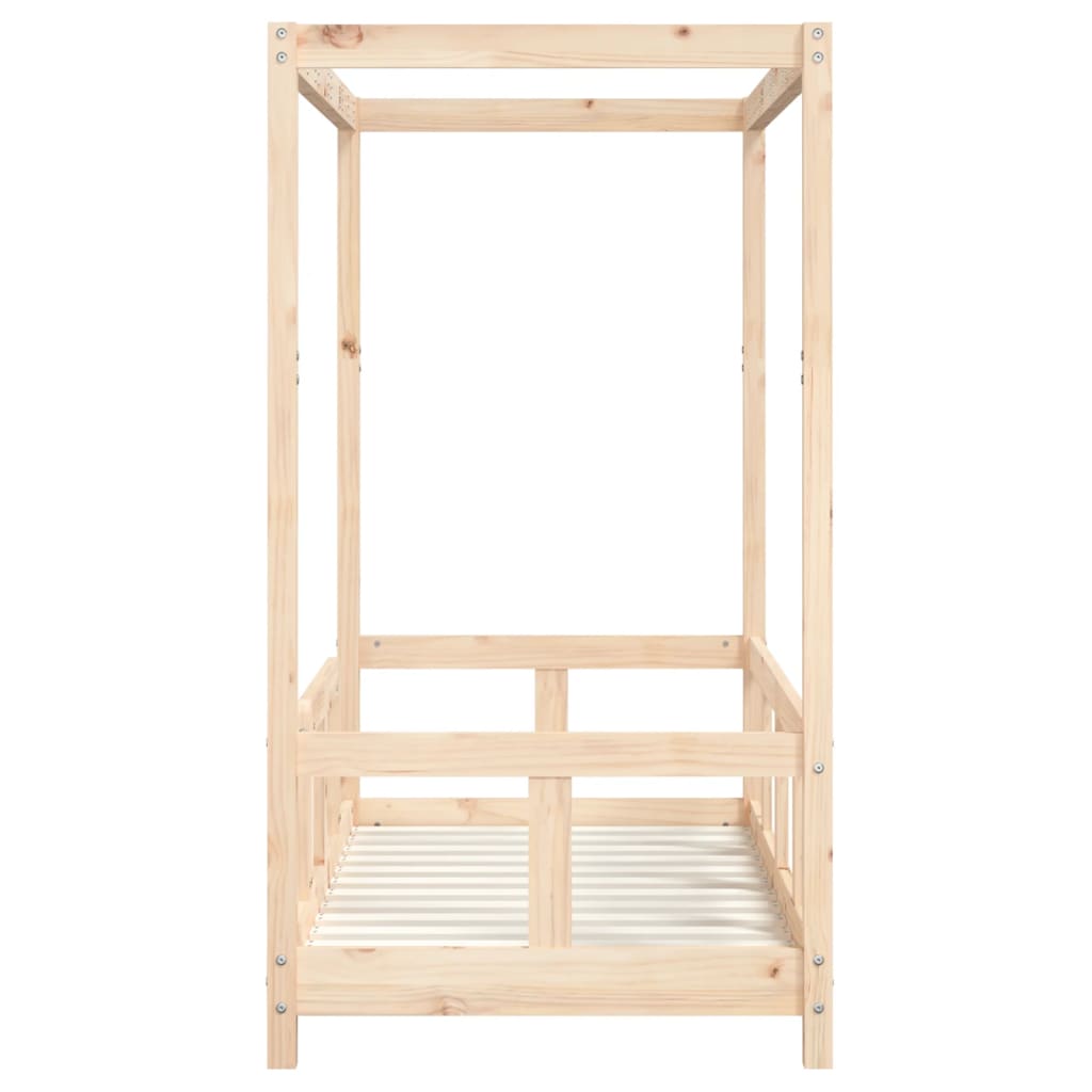 Cadre de lit pour enfant 70x140 cm bois de pin massif - XIOS