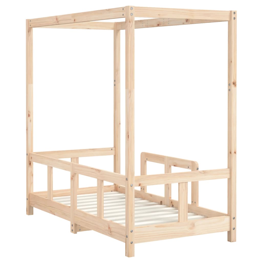 Cadre de lit pour enfant 70x140 cm bois de pin massif - XIOS