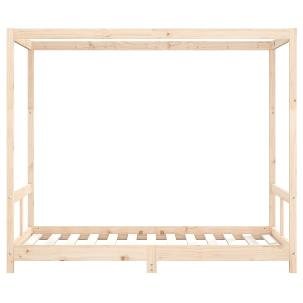 Cadre de lit pour enfant 80x160 cm bois de pin massif - XIOS