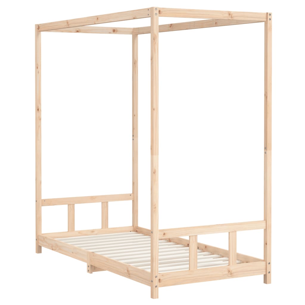 Cadre de lit pour enfant 90x190 cm Bois de pin massif - XIOS