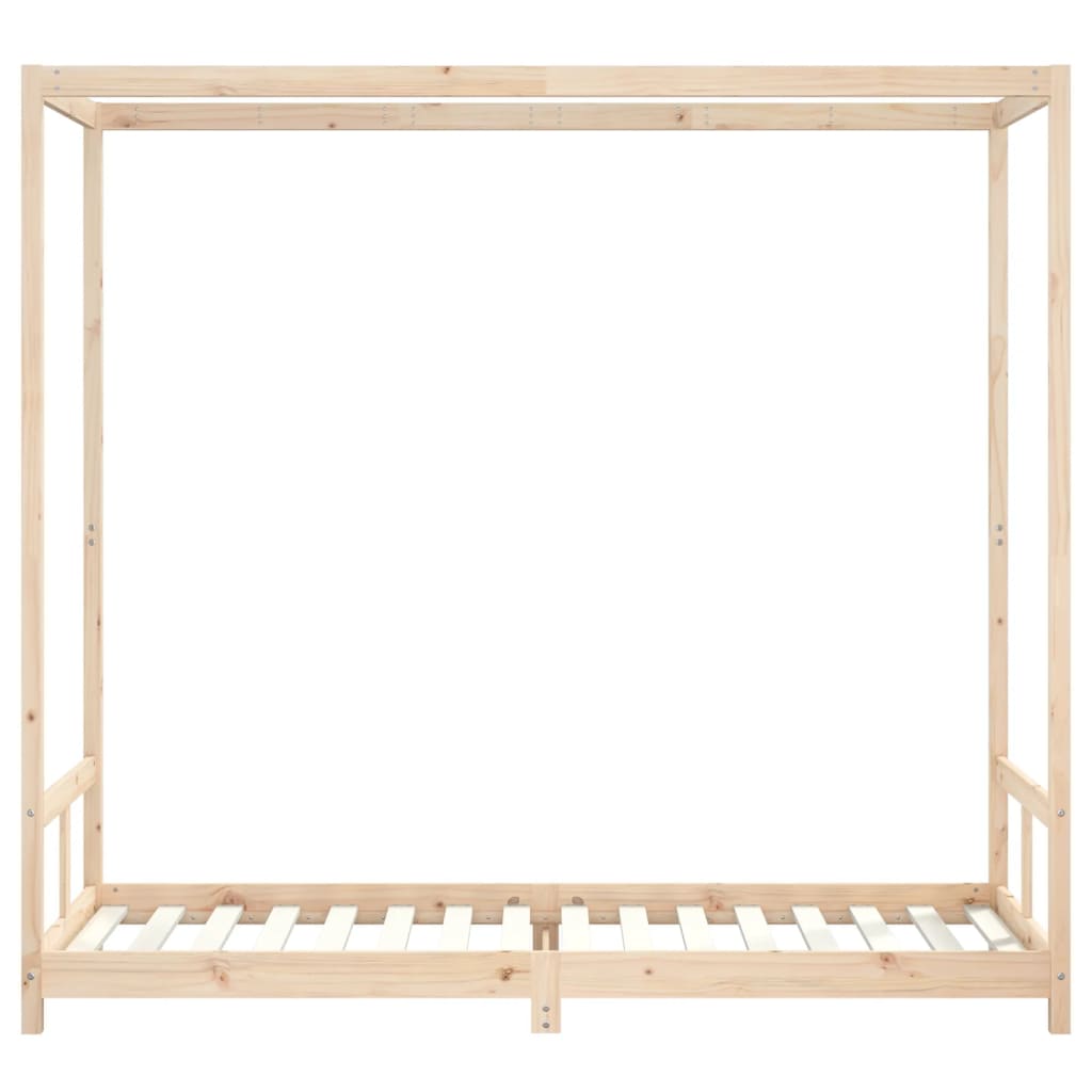 Cadre de lit pour enfants 80x200 cm bois de pin massif - XIOS
