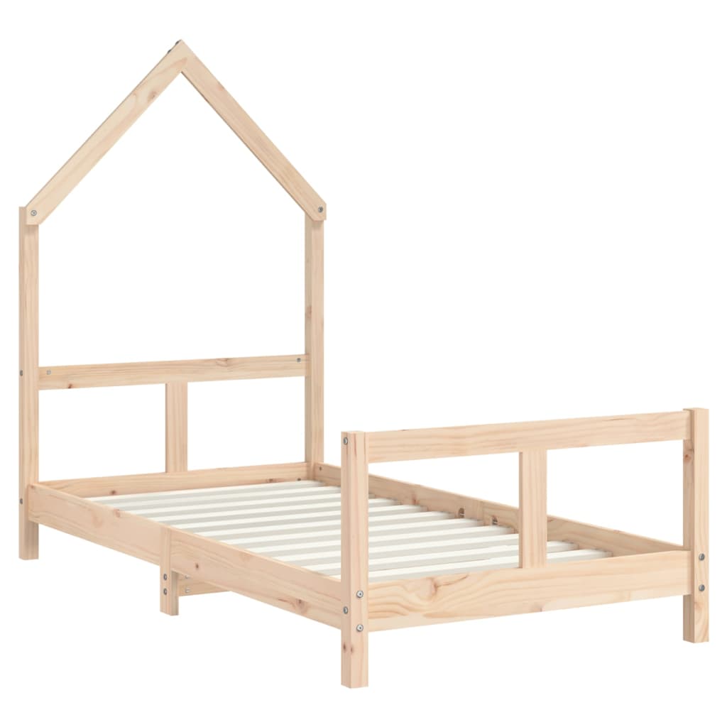 Cadre de lit pour enfant 80x160 cm bois de pin massif - XIOS