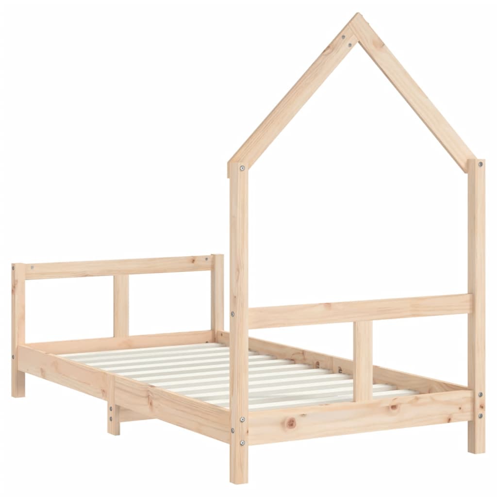 Cadre de lit pour enfant 80x160 cm bois de pin massif - XIOS