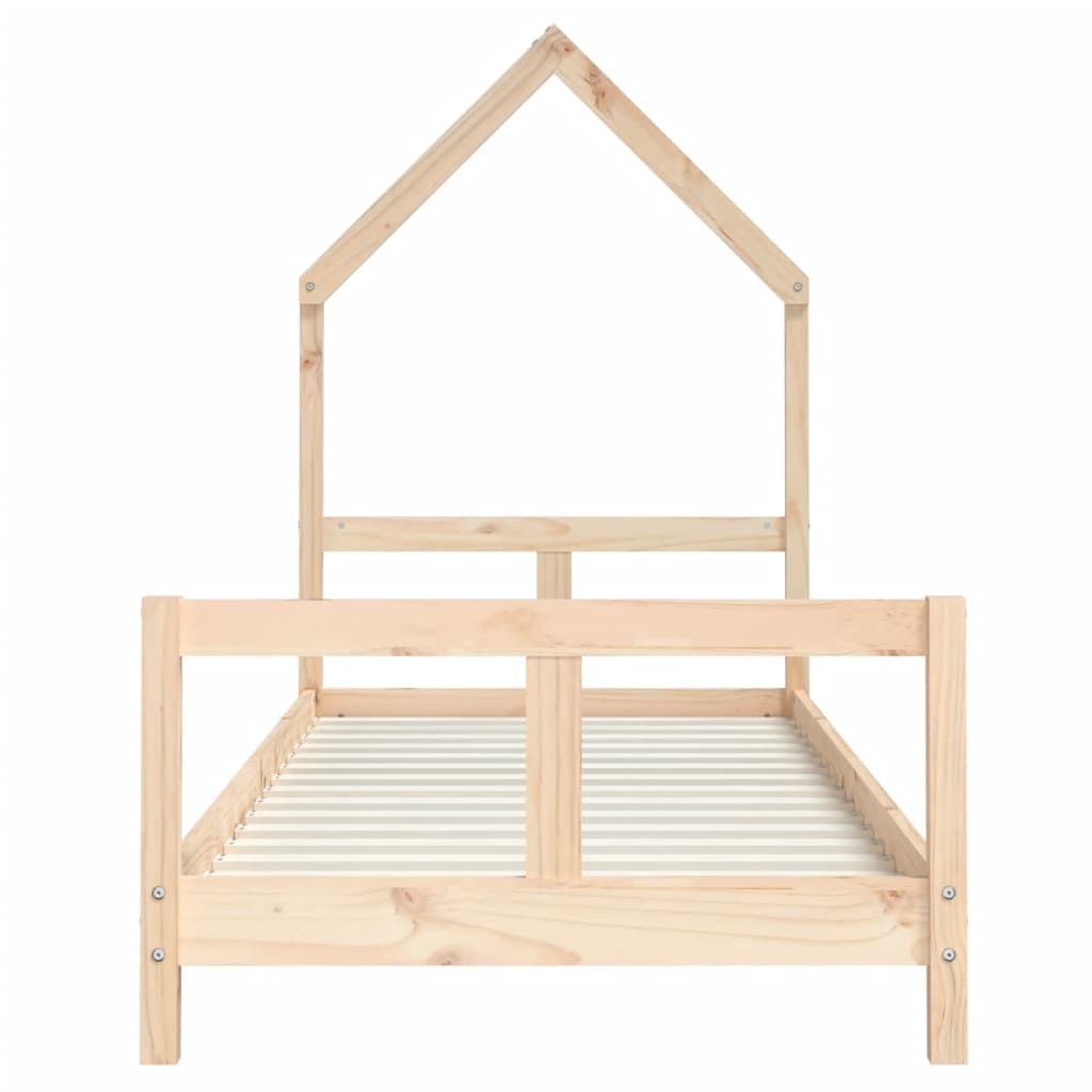 Cadre de lit pour enfants 80x200 cm bois de pin massif - XIOS