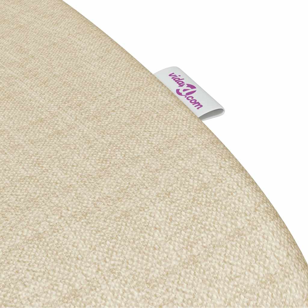 Chaise assis-genoux crème 55x84x55 cm contreplaqué de bouleau - XIOS