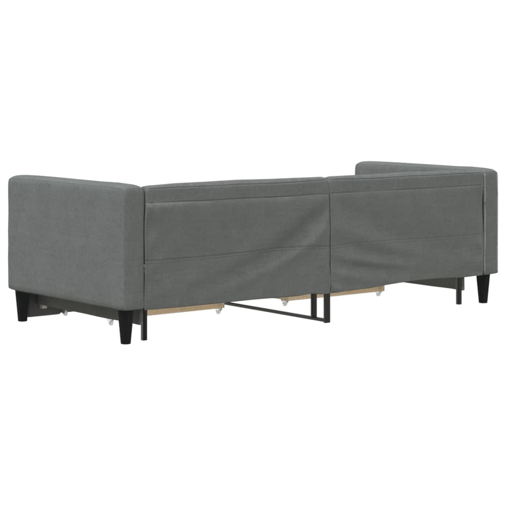 Lit de jour avec gigogne et tiroirs sans matelas 80x200 cm - XIOS
