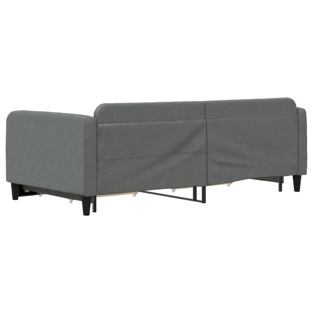 Lit de jour avec gigogne et tiroirs sans matelas 100x200 cm - XIOS