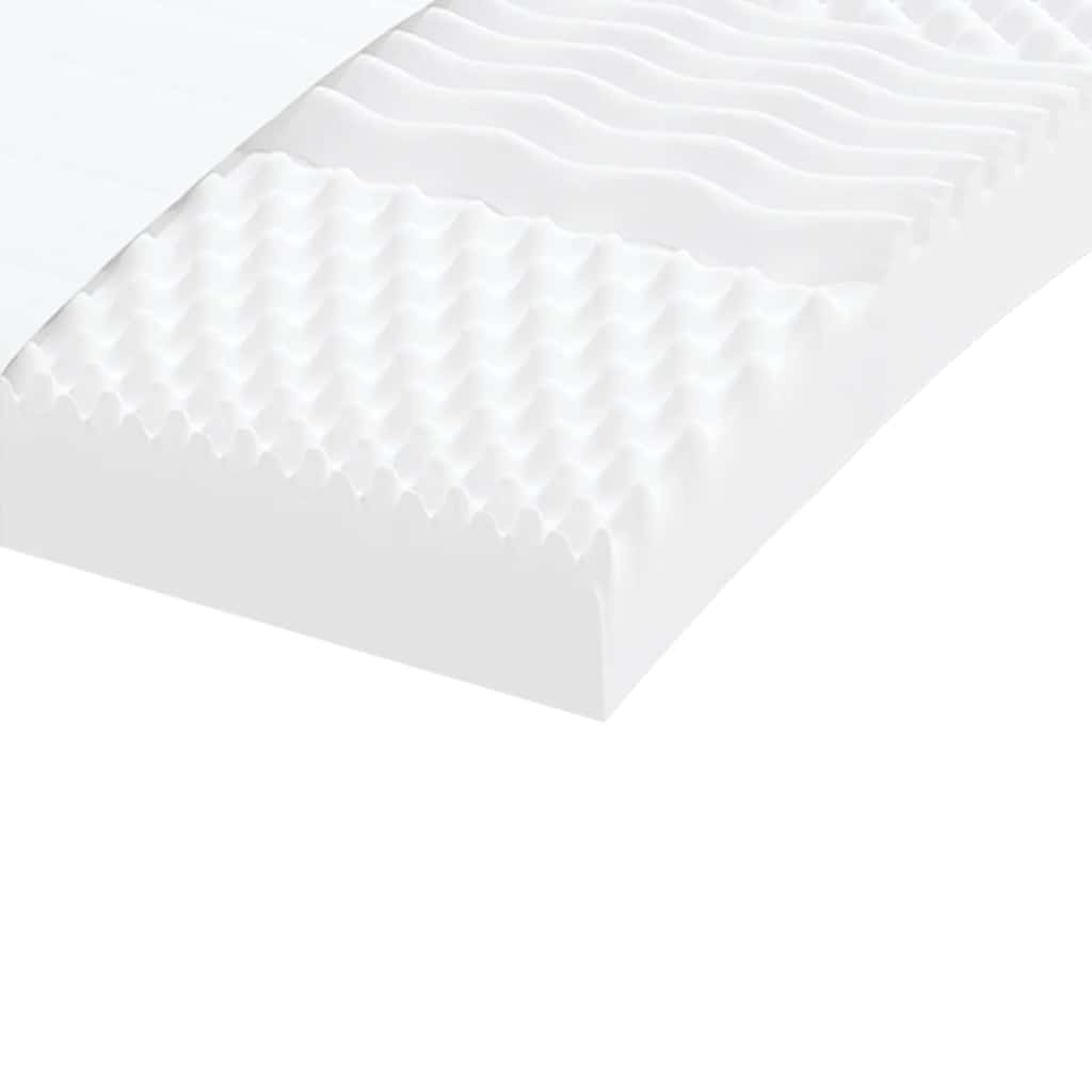 Lit de jour avec lit gigogne et matelas bleu 100x200 cm velours - XIOS