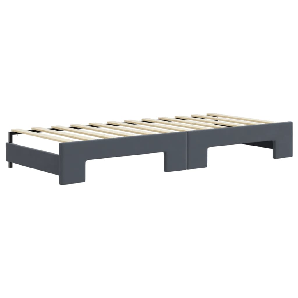 Lit de jour avec gigogne et tiroirs sans matelas 80x200 cm - XIOS