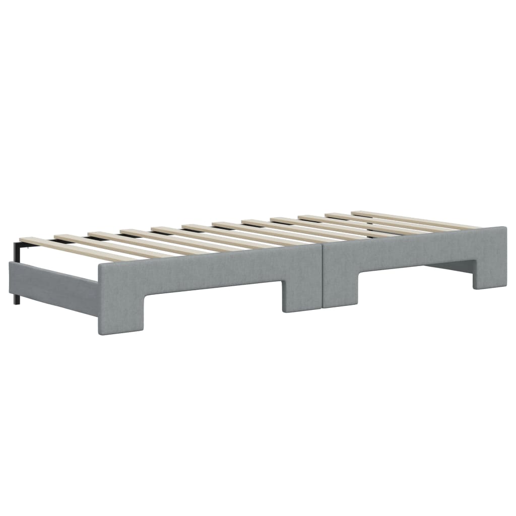 Lit de jour avec gigogne et tiroirs sans matelas 90x200 cm - XIOS