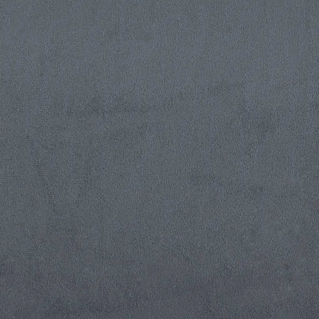 Lit de jour avec gigogne sans matelas gris foncé 90x190 cm - XIOS