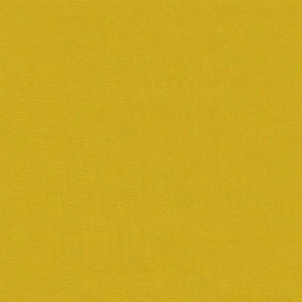 Lit de jour avec gigogne et tiroirs jaune 100x200 cm velours - XIOS