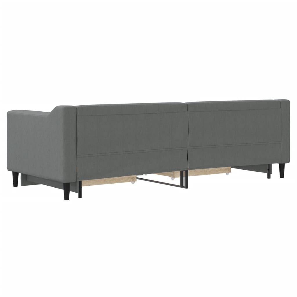 Lit de jour avec gigogne et tiroirs sans matelas 80x200 cm - XIOS