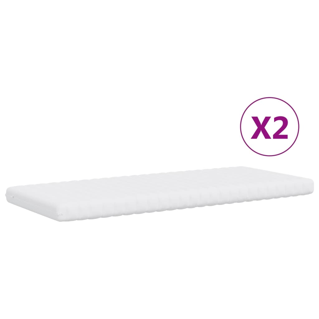 Lit de jour avec gigogne et matelas rose 90x200 cm velours - XIOS