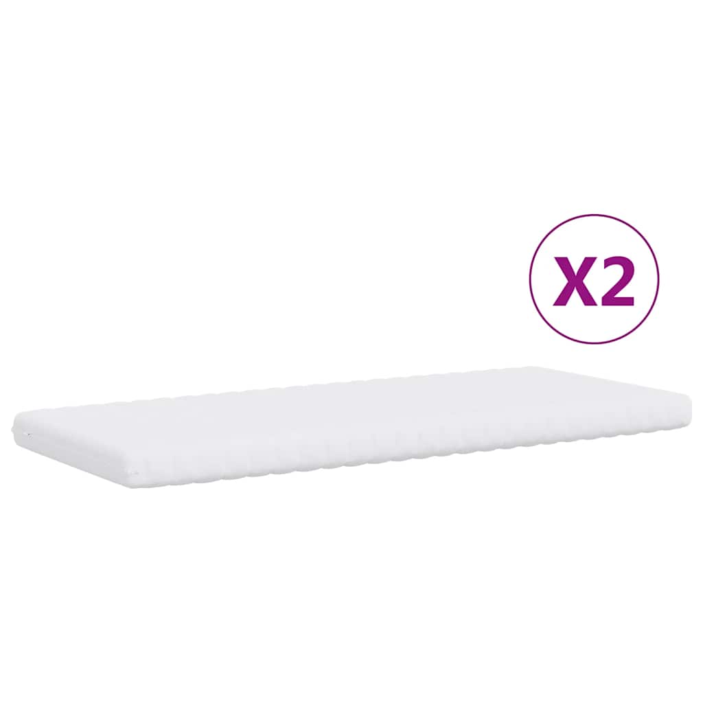 Lit de jour avec lit gigogne et matelas bleu 100x200 cm velours - XIOS