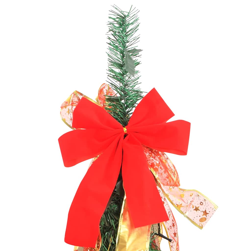 Sapin de Noël artificiel escamotable 150 LED vert 180 cm - XIOS