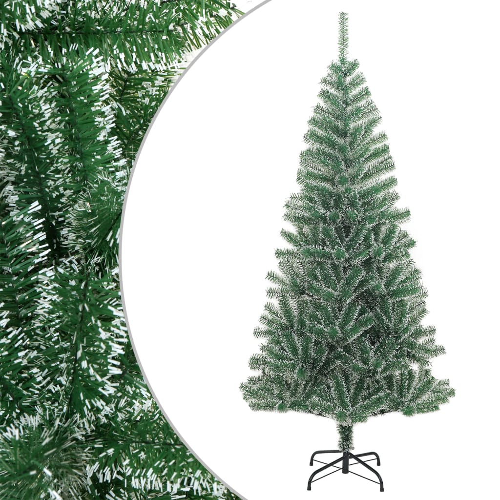 Sapin de Noël artificiel avec neige floquée vert 210 cm - XIOS
