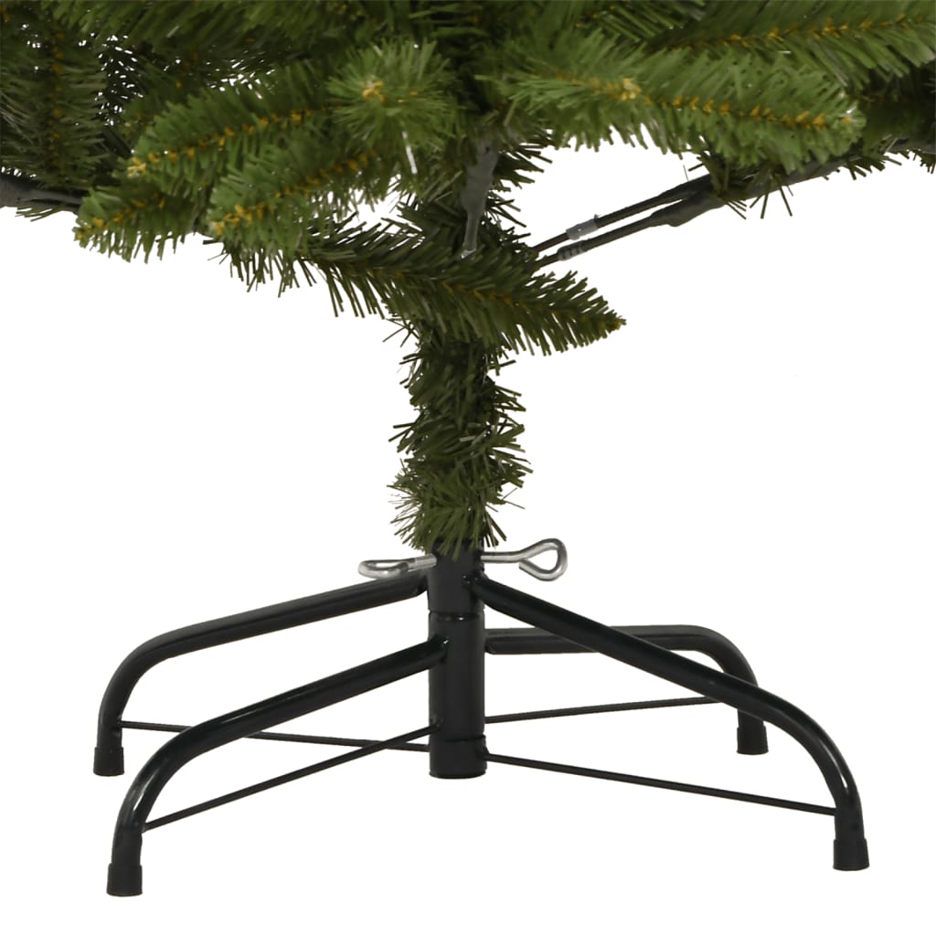Sapin de Noël artificiel à charnières avec support vert 240 cm - XIOS