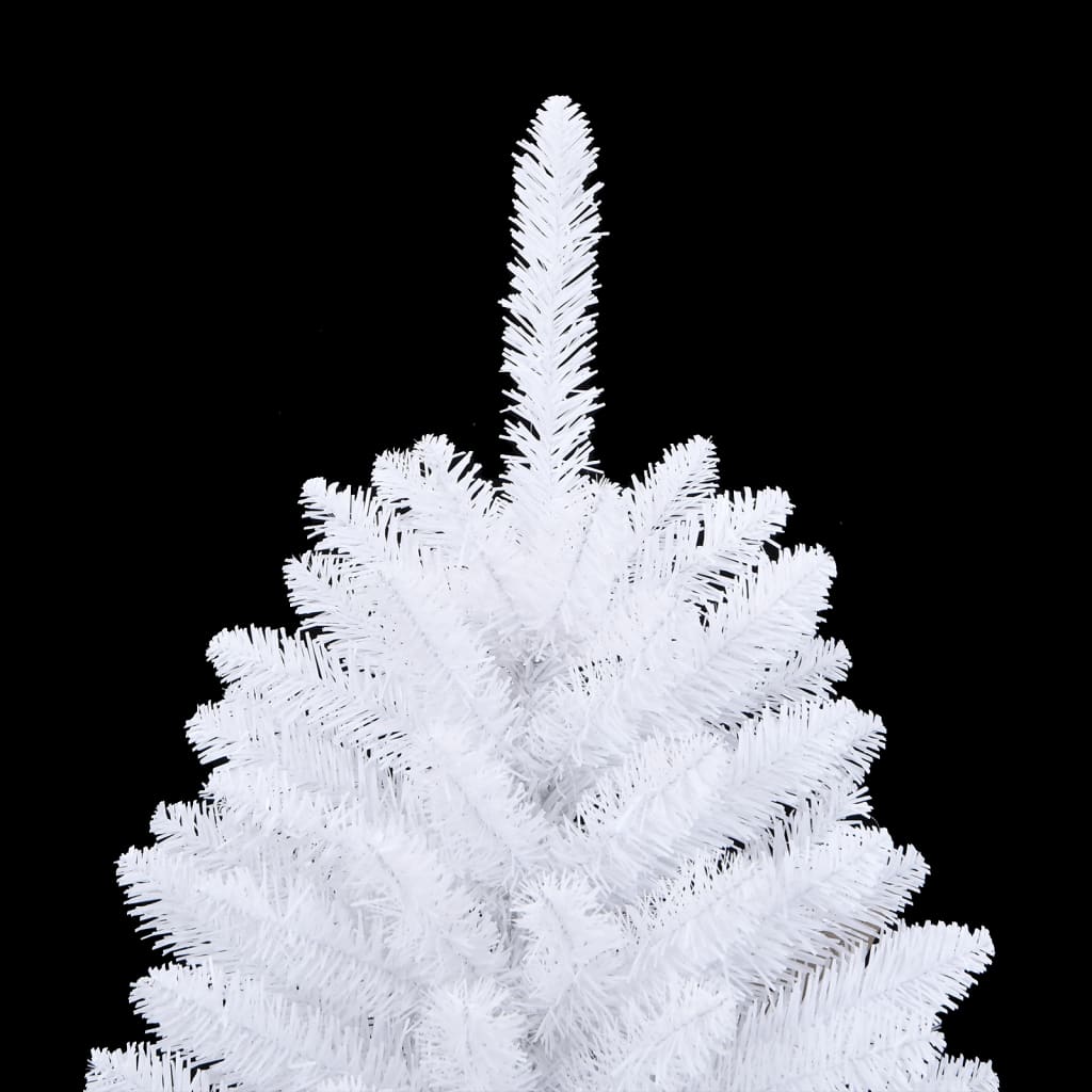 Sapin de Noël artificiel à charnières avec support blanc 120 cm - XIOS