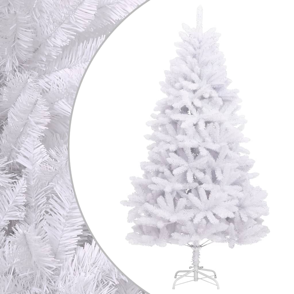 Sapin de Noël artificiel à charnières avec support blanc 180 cm - XIOS
