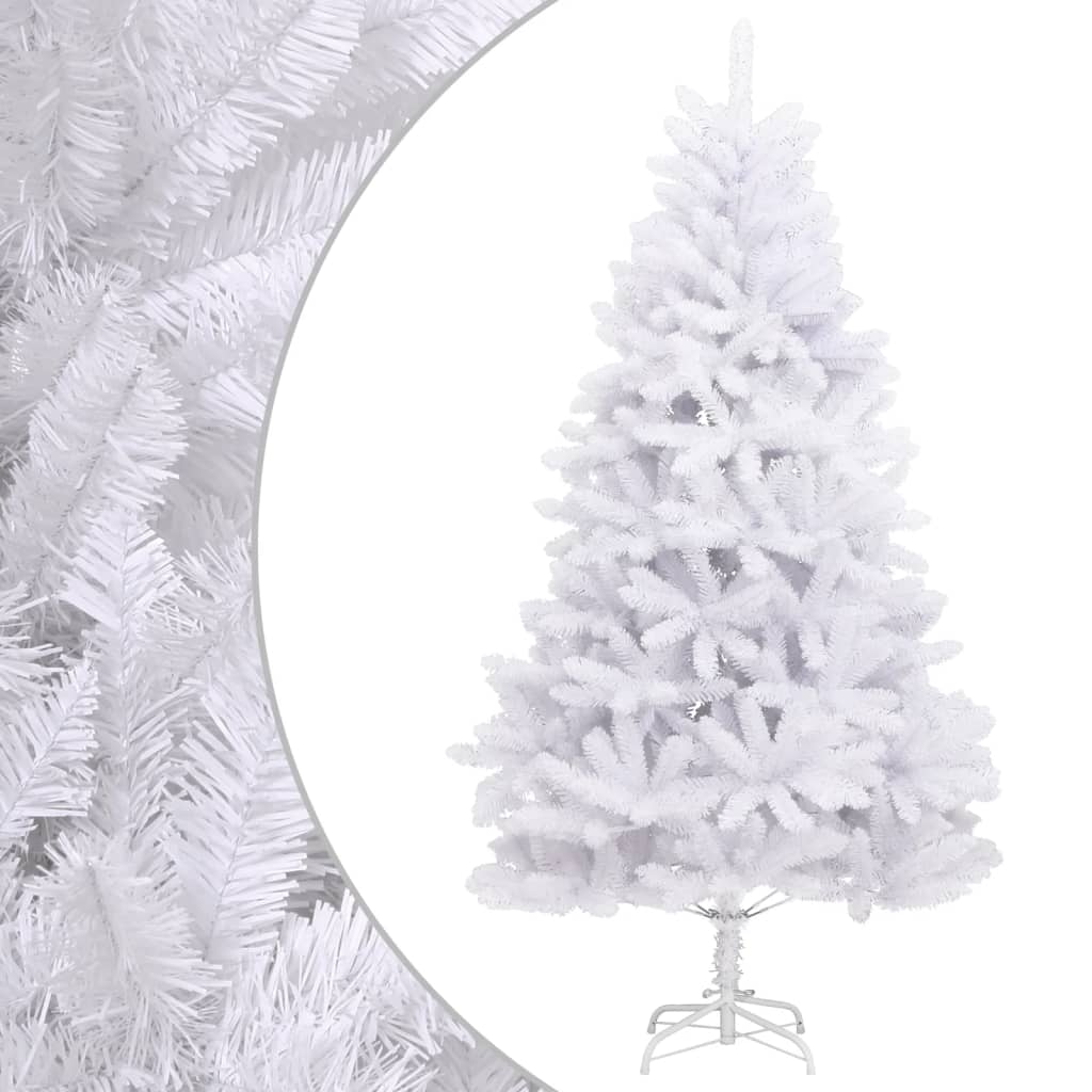 Sapin de Noël artificiel à charnières avec support blanc 210 cm - XIOS