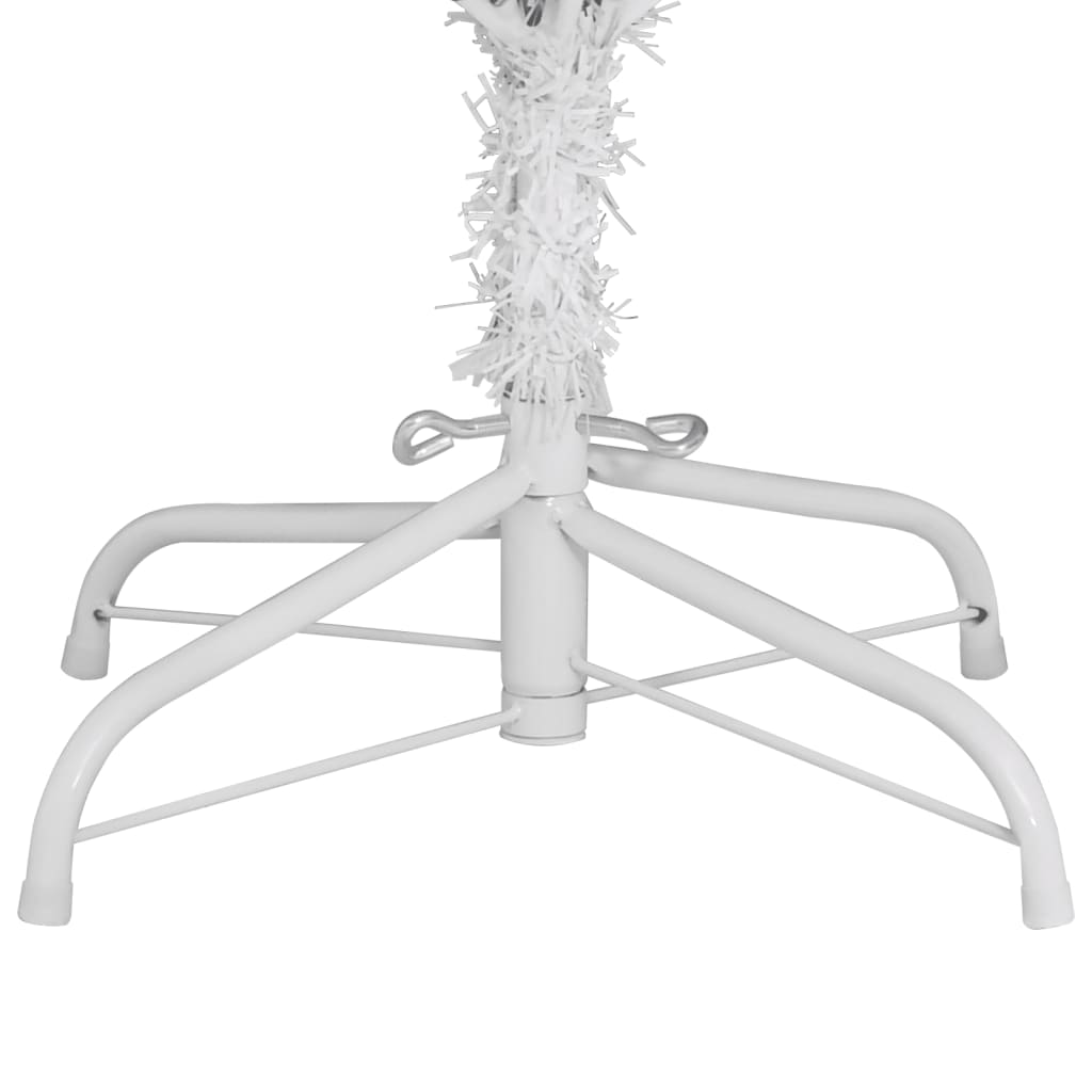 Sapin de Noël artificiel à charnières avec support blanc 210 cm - XIOS