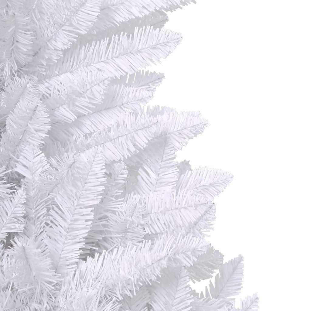 Sapin de Noël artificiel à charnières avec support blanc 210 cm - XIOS