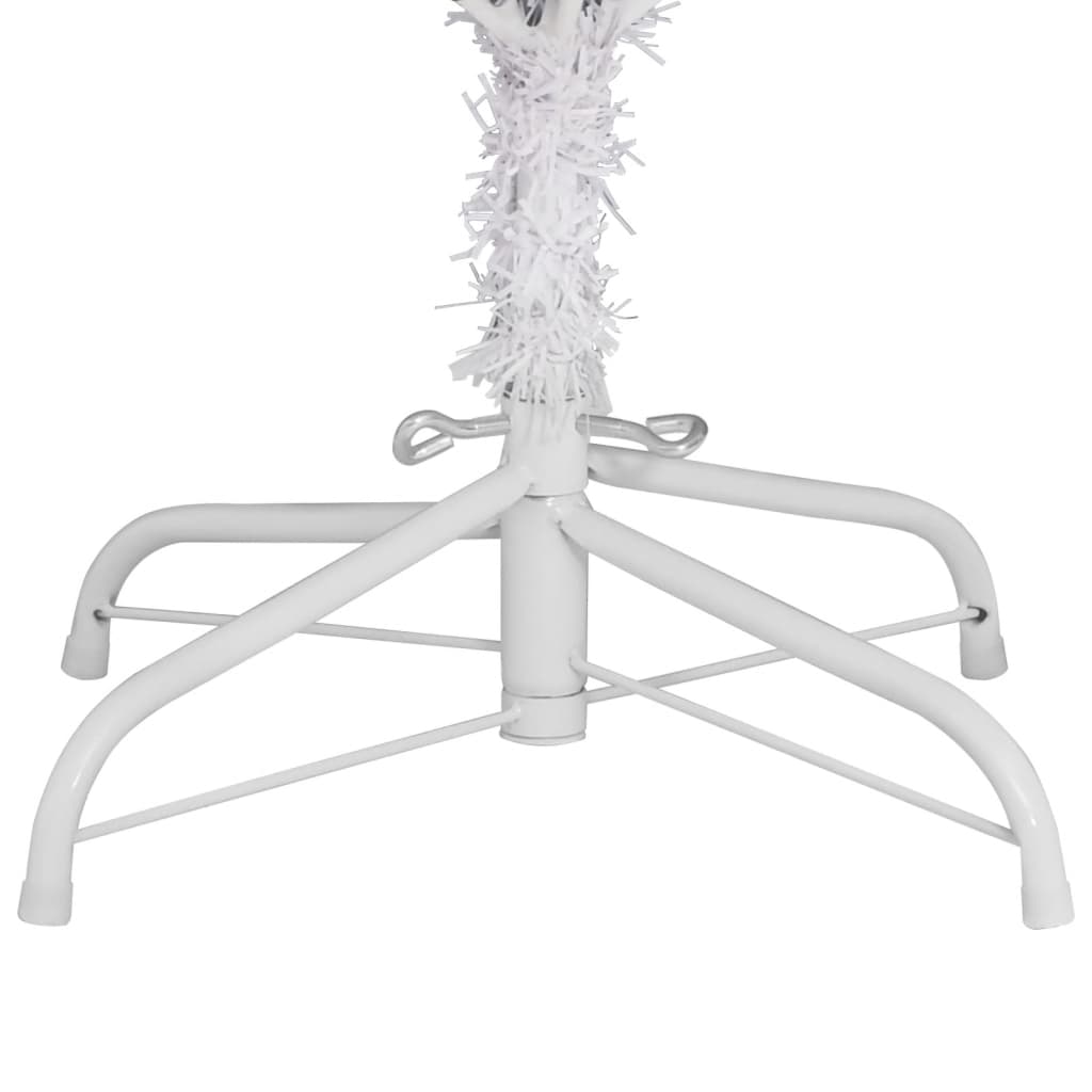 Sapin de Noël artificiel à charnières avec support blanc 240 cm - XIOS