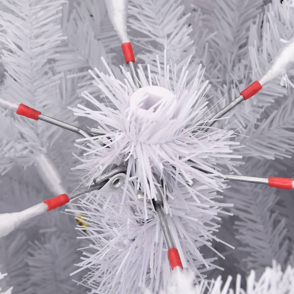 Sapin de Noël artificiel à charnières avec support blanc 240 cm - XIOS