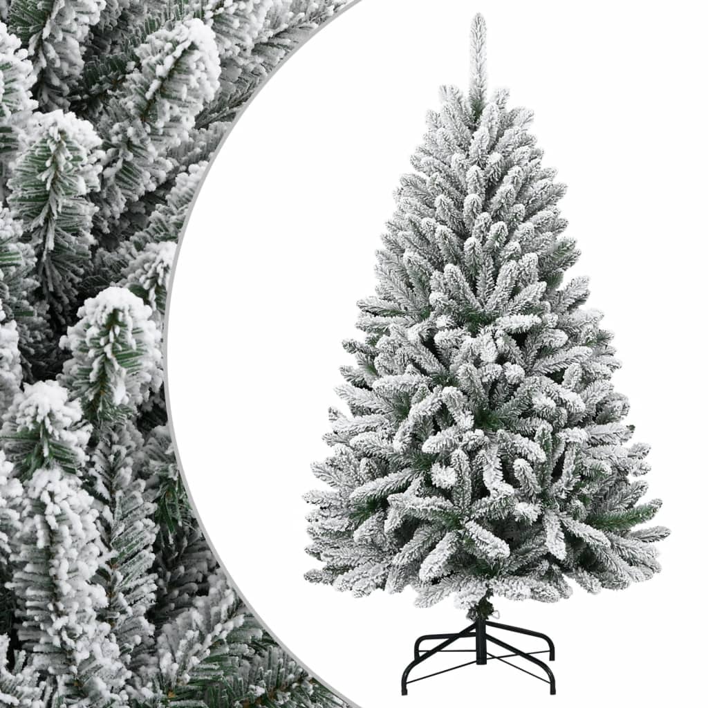 Sapin de Noël artificiel à charnières avec neige floquée 120 cm - XIOS