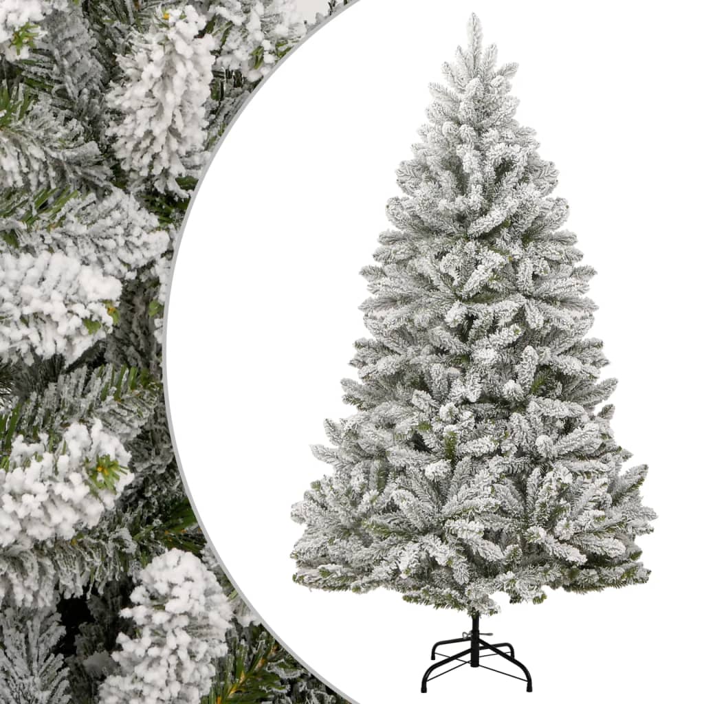 Sapin de Noël artificiel à charnières avec neige floquée 270 cm - XIOS