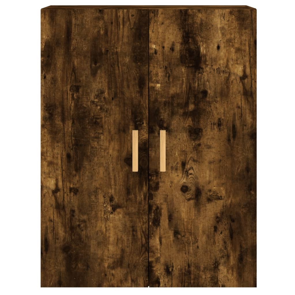 Armoires murales 2 pcs chêne fumé bois d'ingénierie - XIOS