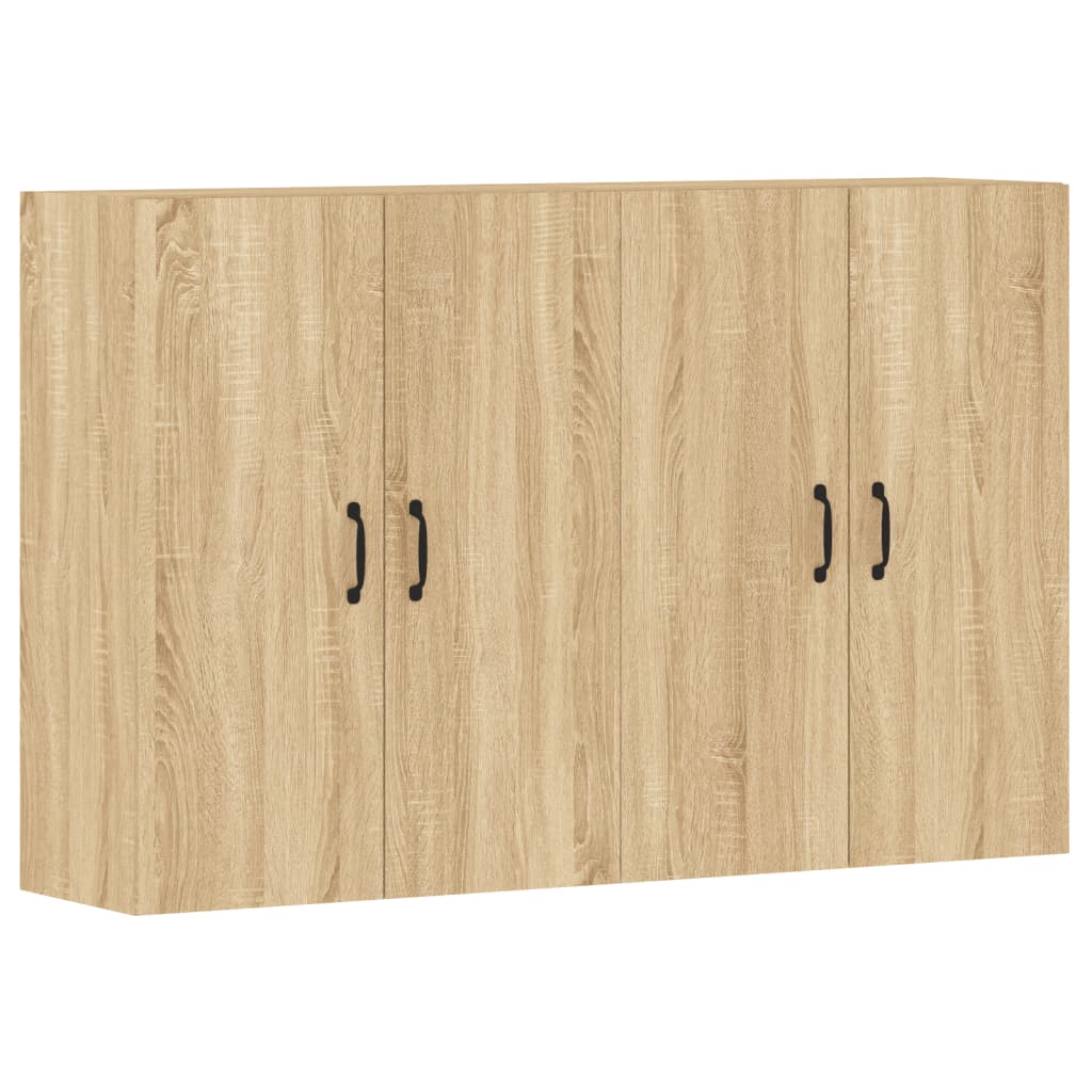 Armoires murales 2 pcs chêne sonoma bois d'ingénierie - XIOS
