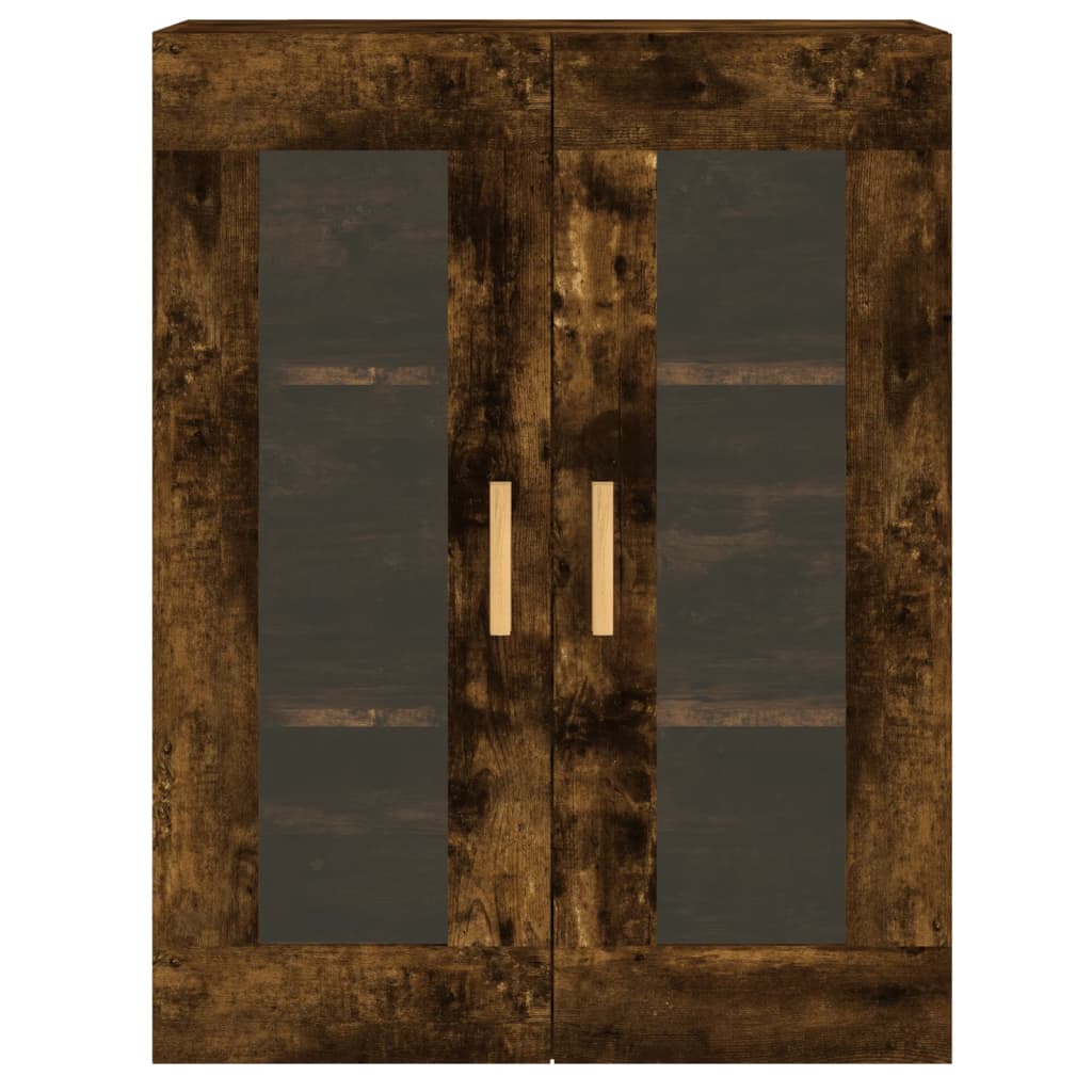 Armoires murales 2 pcs chêne fumé bois d'ingénierie - XIOS