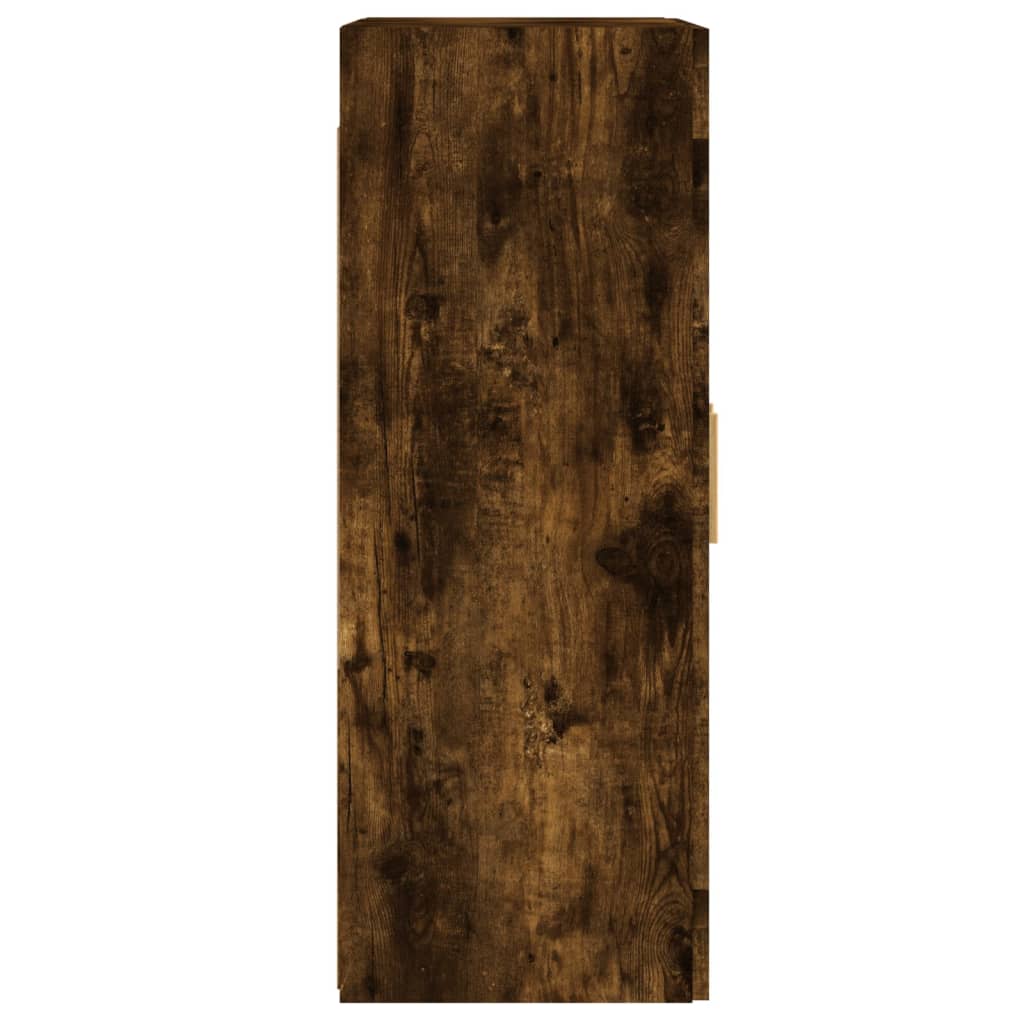 Armoires murales 2 pcs chêne fumé bois d'ingénierie - XIOS