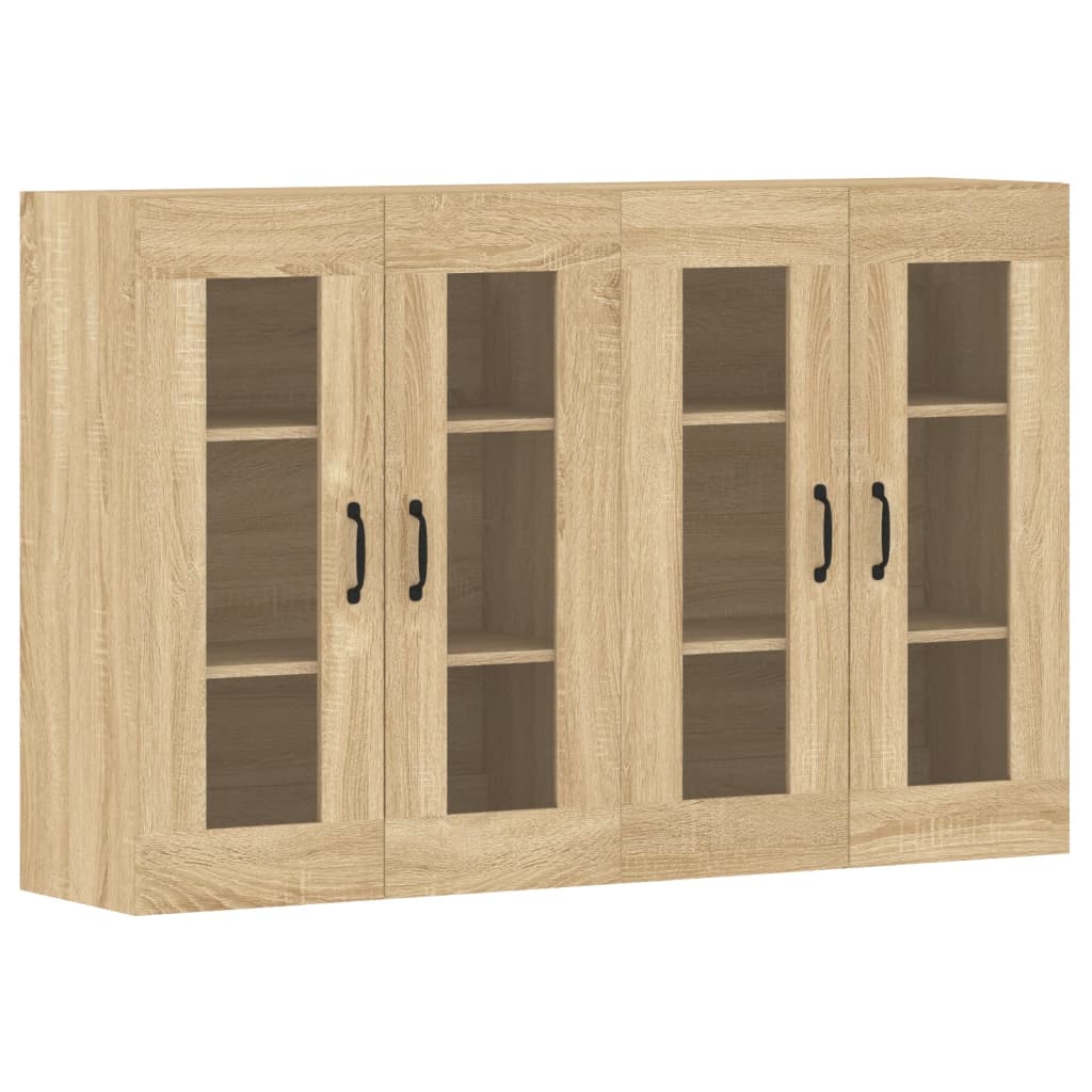 Armoires murales 2 pcs chêne sonoma bois d'ingénierie - XIOS