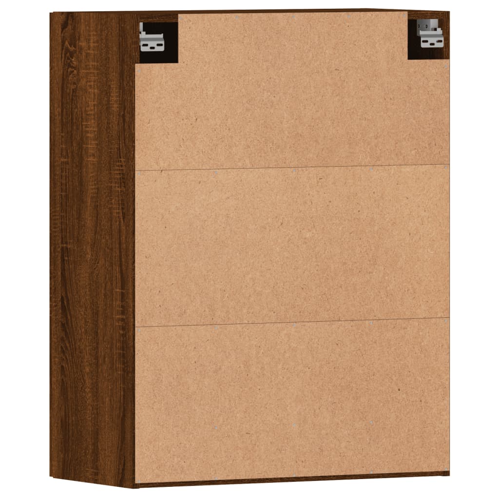 Armoires murales 2 pcs chêne marron bois d'ingénierie - XIOS