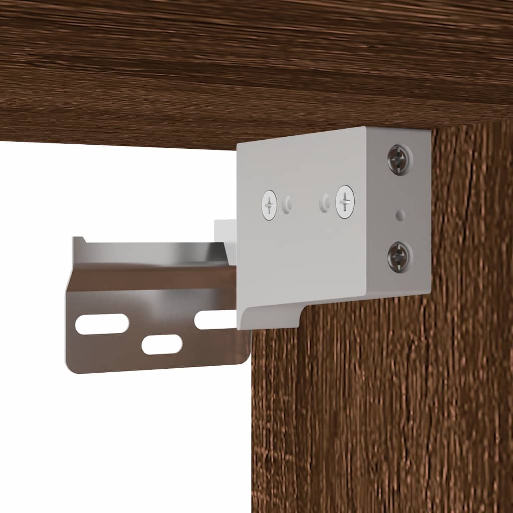 Armoires murales 2 pcs chêne marron bois d'ingénierie - XIOS