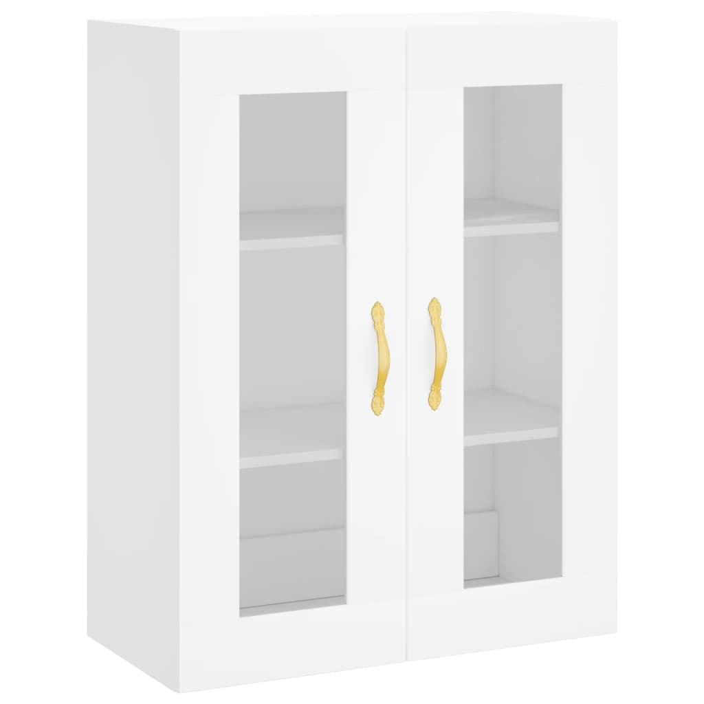 Armoires murales 2 pcs blanc bois d'ingénierie - XIOS