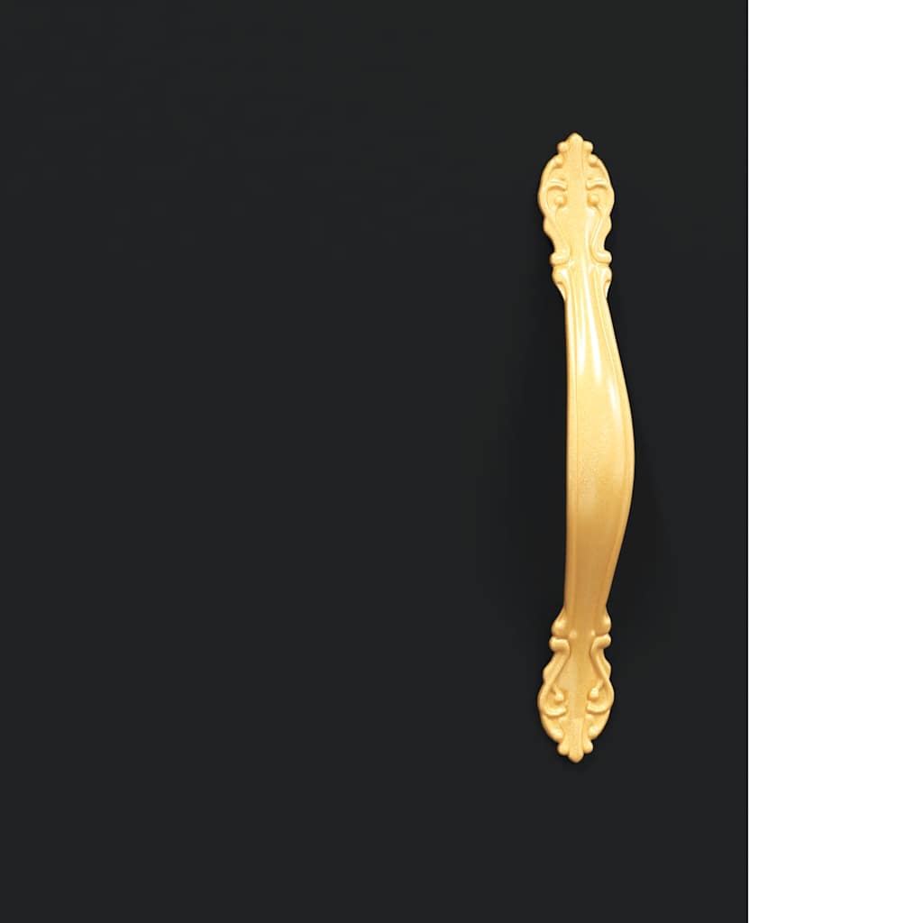 Armoires murales 2 pcs noir bois d'ingénierie - XIOS
