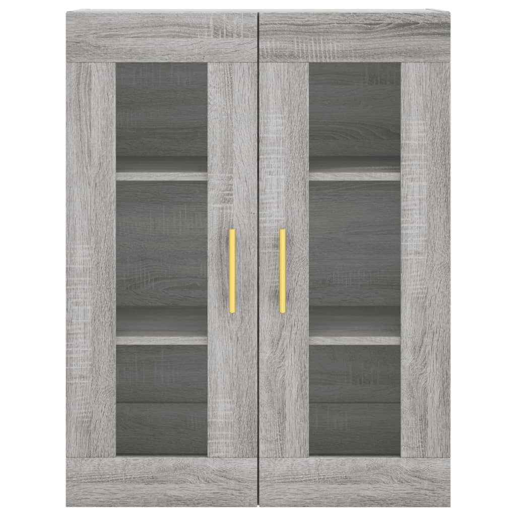 Armoires murales 2 pcs sonoma gris bois d'ingénierie - XIOS