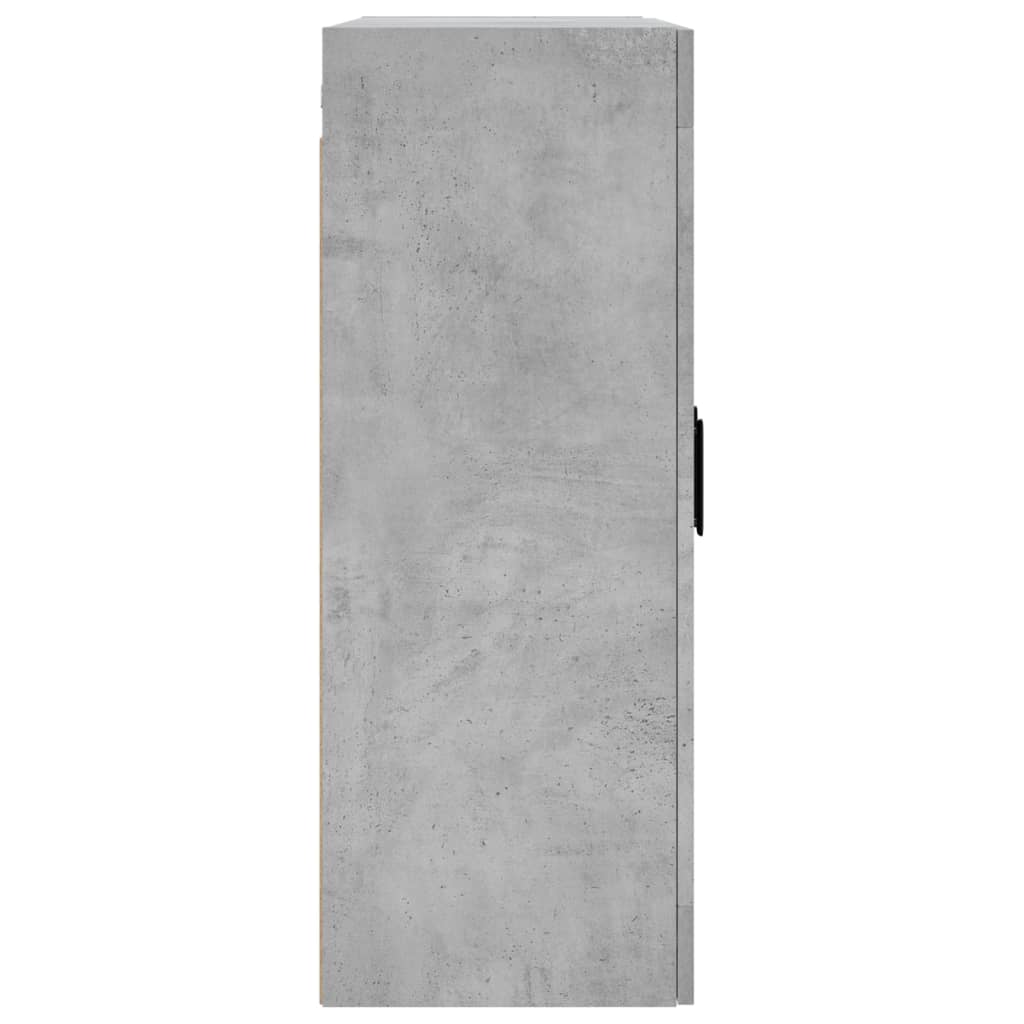 Armoires murales 2 pcs gris béton bois d'ingénierie - XIOS