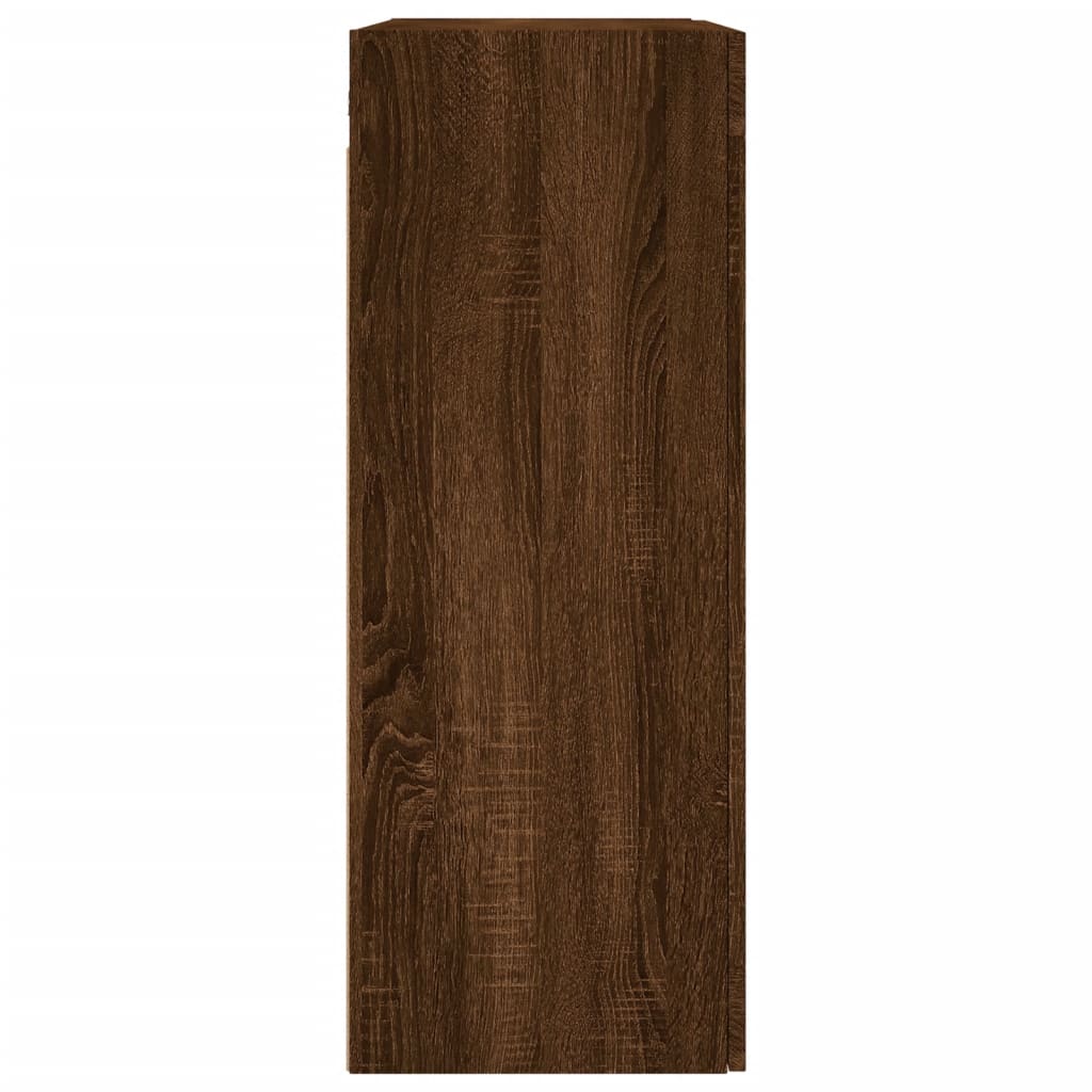 Armoires murales 2 pcs chêne marron bois d'ingénierie - XIOS